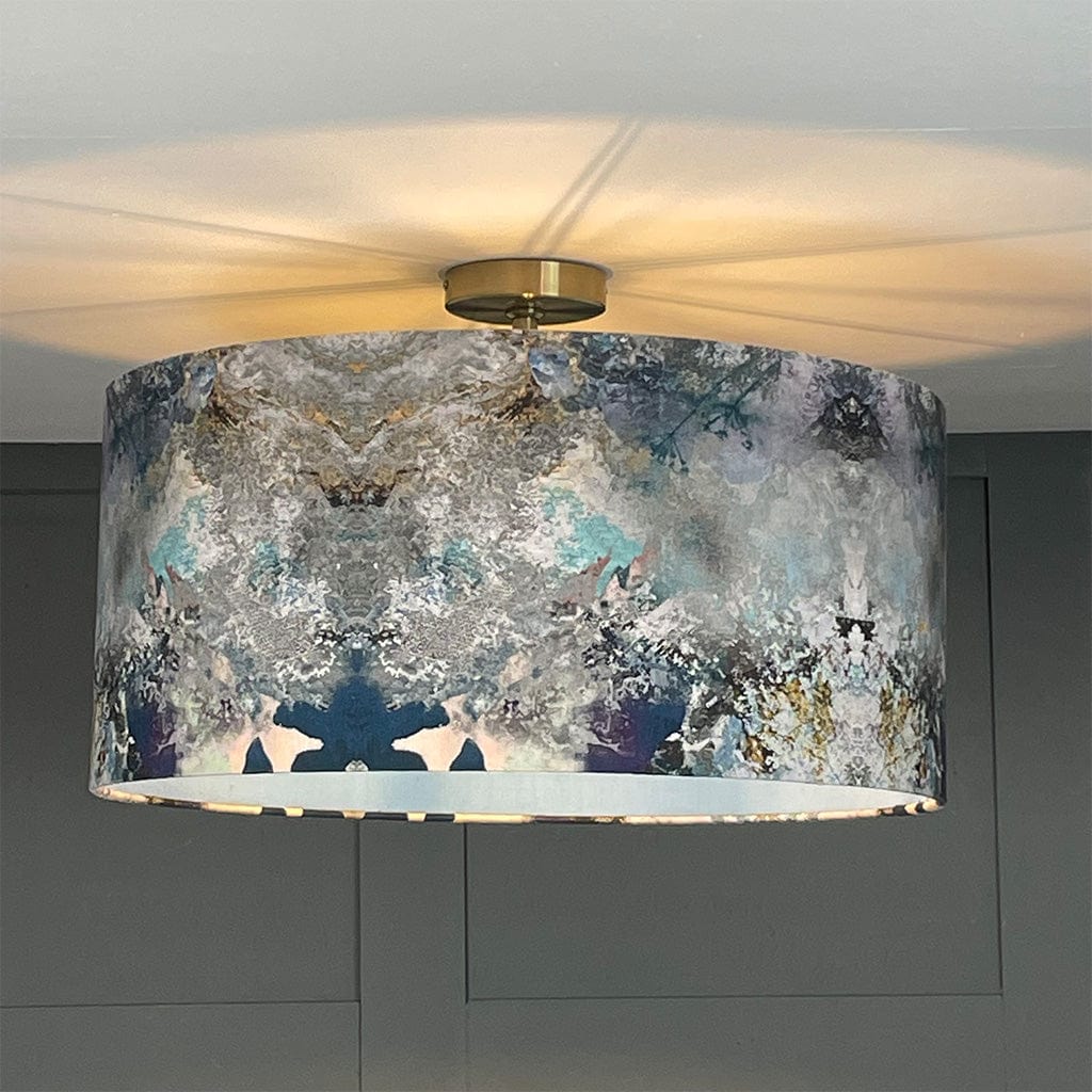 Electrified Mairi Helena Scottish Hebridean Homelands Shade with Cascade Silk Lining