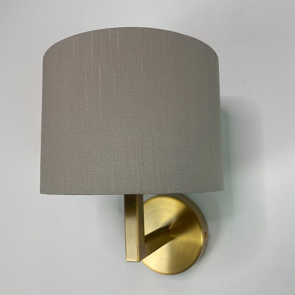 Emma Gold Wall Light with Choice of Drum Shade