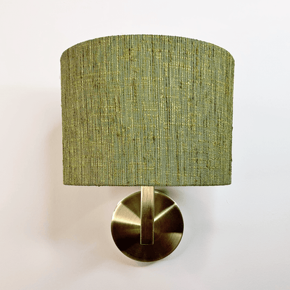 Emma Antique Brass Wall Light with Choice of Metamorphic Shade