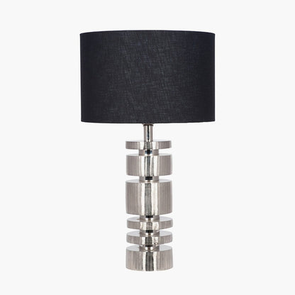 Elon Silver Table Lamp Base Only