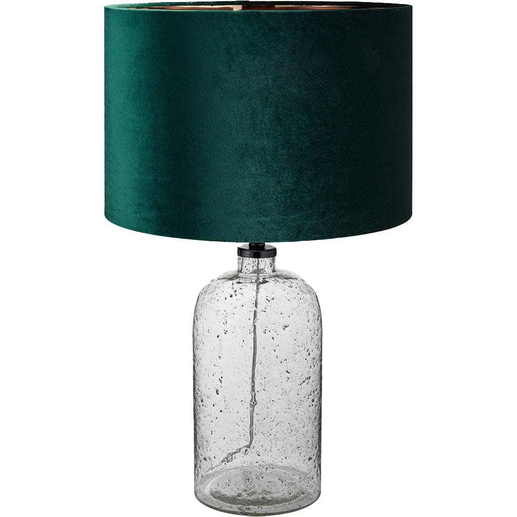 Ophelia Grey Bubble Glass Table Lamp