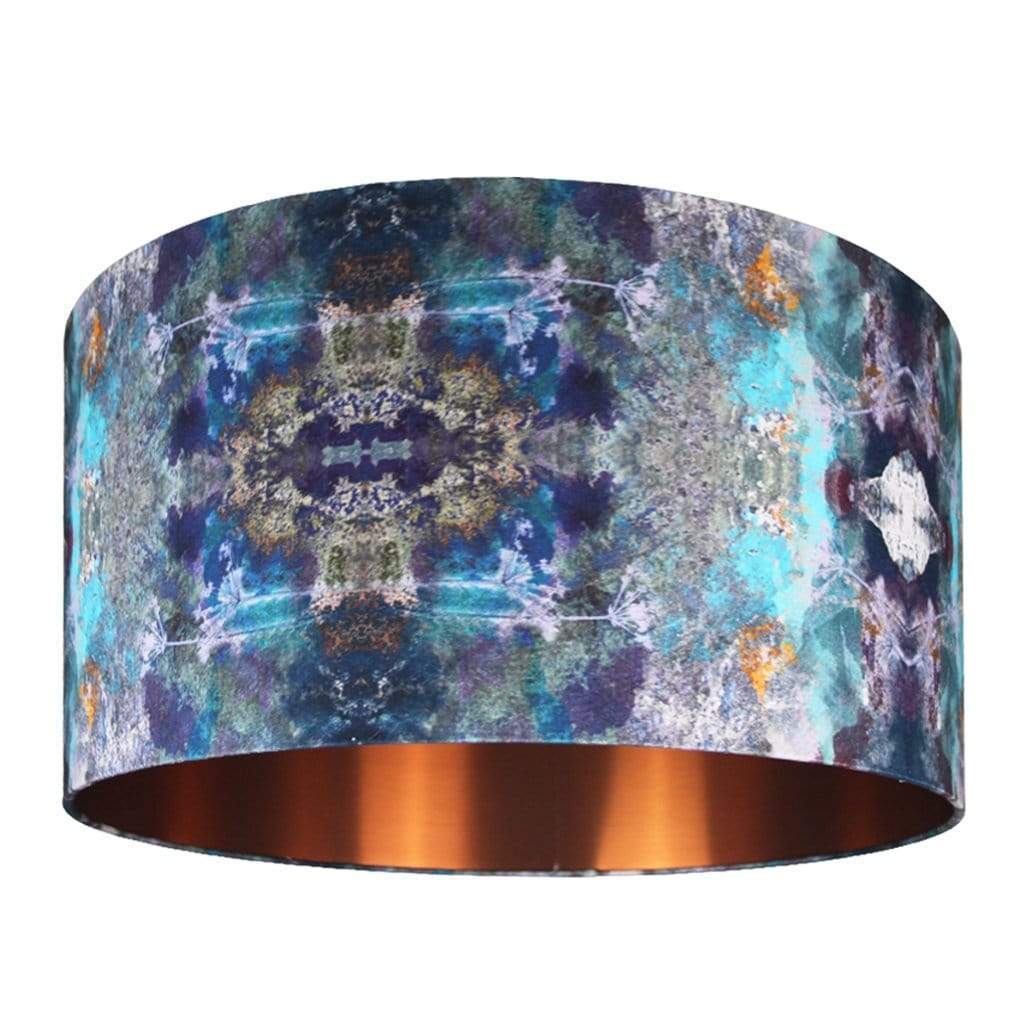 Mairi Helena Island Botanist White & Brushed Copper Drum