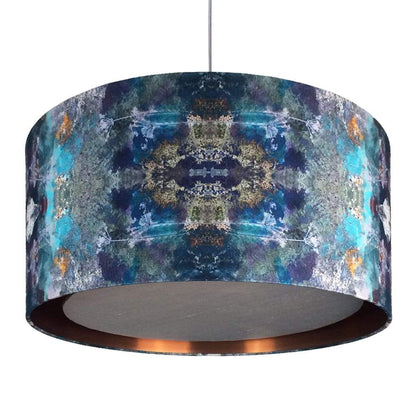 Mairi Helena Island Botanist White & Brushed Copper Drum