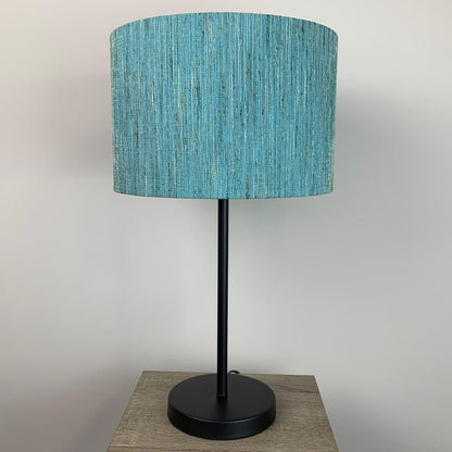 Belford Single Stem Black Table Lamp with Choice of Metamorphic Shade