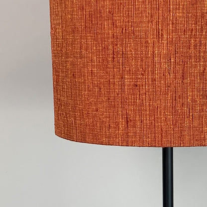 Belford Single Stem Black Table Lamp with Metamorphic Sunset Shade