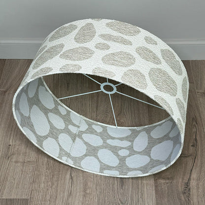 Electrified Bodie Ecru Shade with Frosted Lining