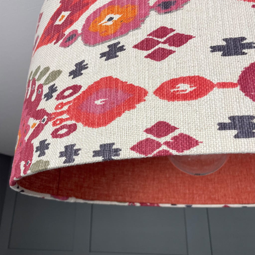 Electrified Boho Begonia Shade with Nimbus Spice Lining