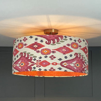 Electrified Boho Begonia Shade with Nimbus Spice Lining