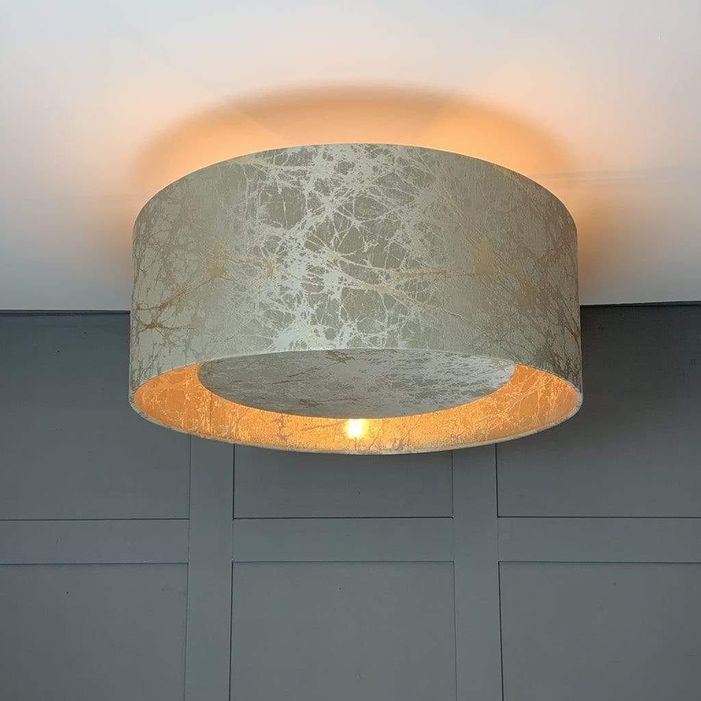 Electrified Lava Stone Shade with Matching Baffle