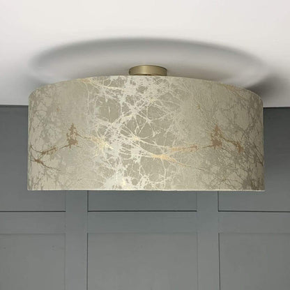 Electrified Lava Stone Shade with Matching Baffle