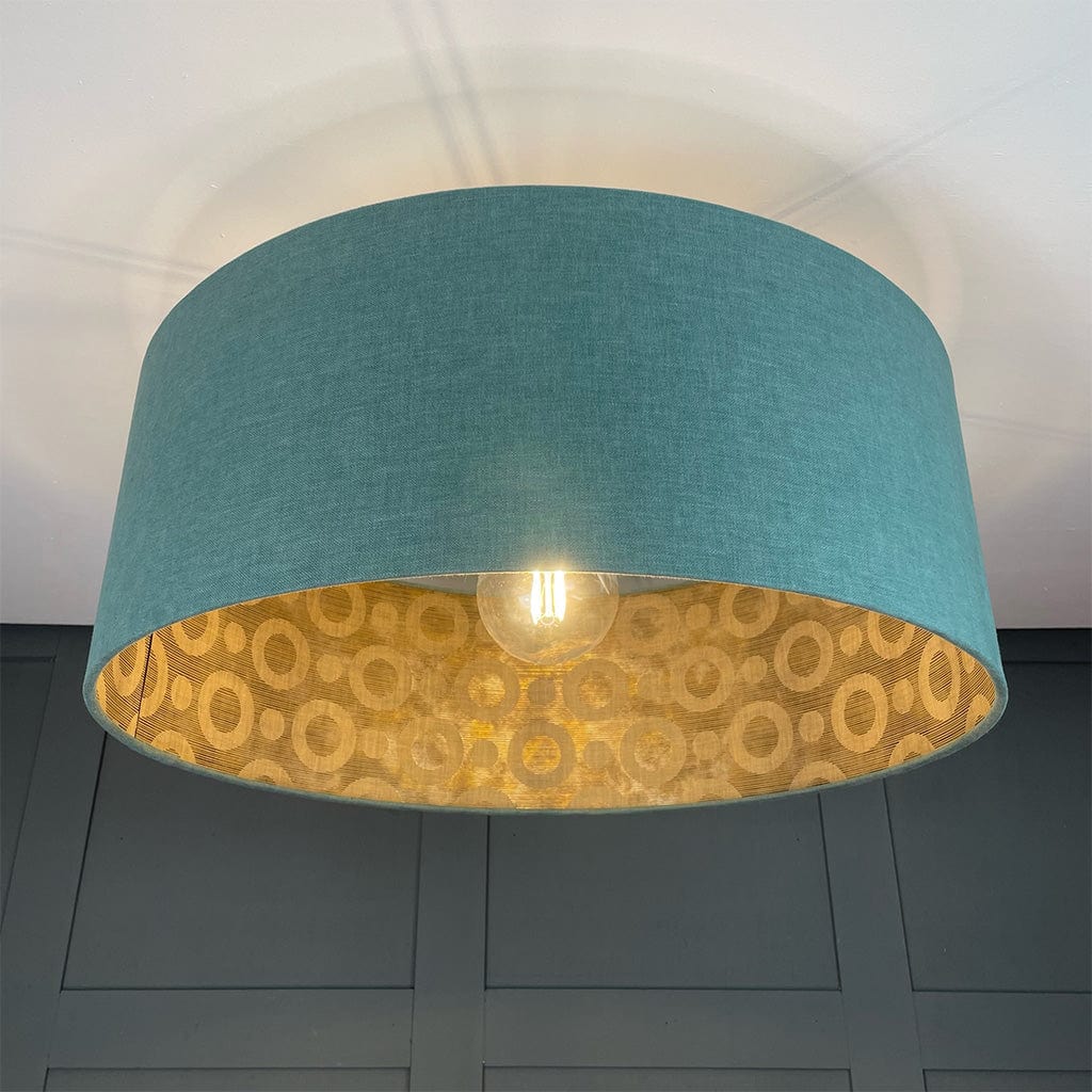 Electrified Arte Umbrella Squid Wallpaper Lined Pendant Shade