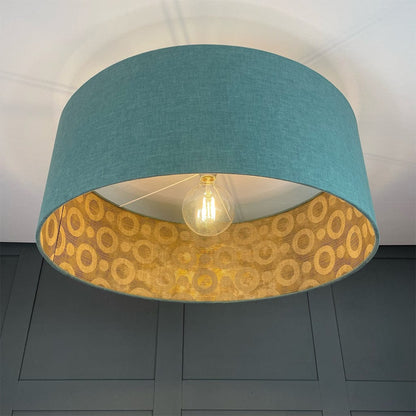 Electrified Arte Umbrella Squid Wallpaper Lined Pendant Shade