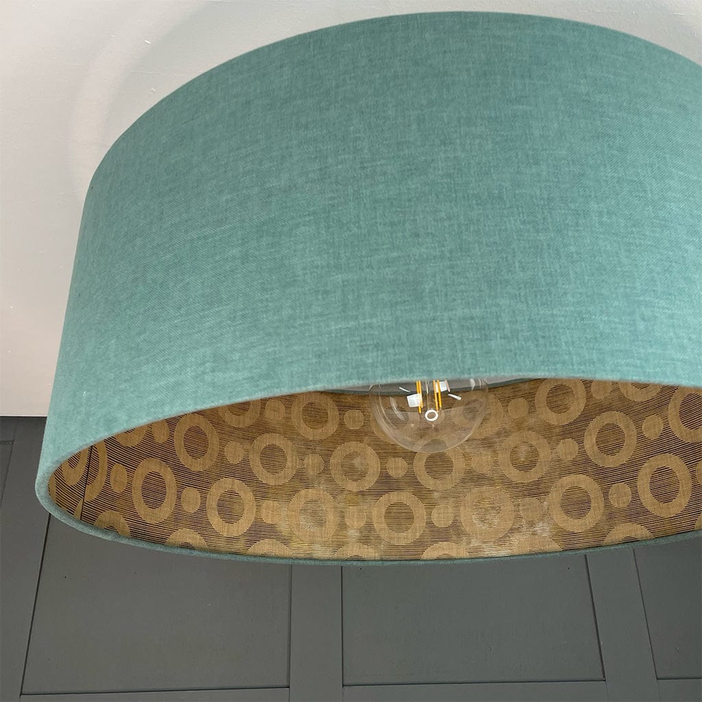 Electrified Arte Umbrella Squid Wallpaper Lined Pendant Shade