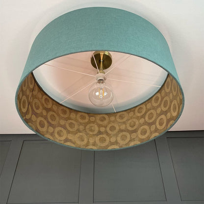 Electrified Arte Umbrella Squid Wallpaper Lined Pendant Shade