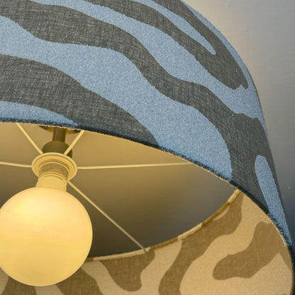 Electrified Sigrid Birch Shade with Frosted Lining