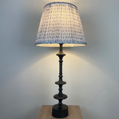 Emilio Matt Black Candlestick Table Lamp