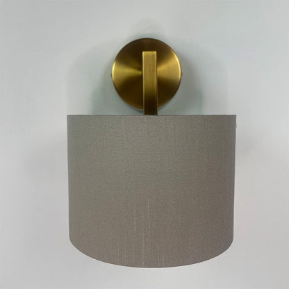 Emma Gold Wall Light with Choice of Drum Shade