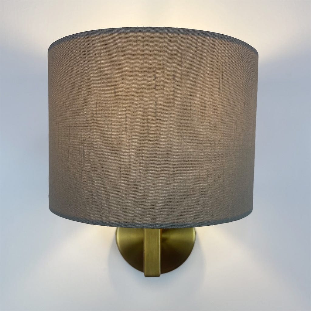 Emma Gold Wall Light with Choice of Drum Shade