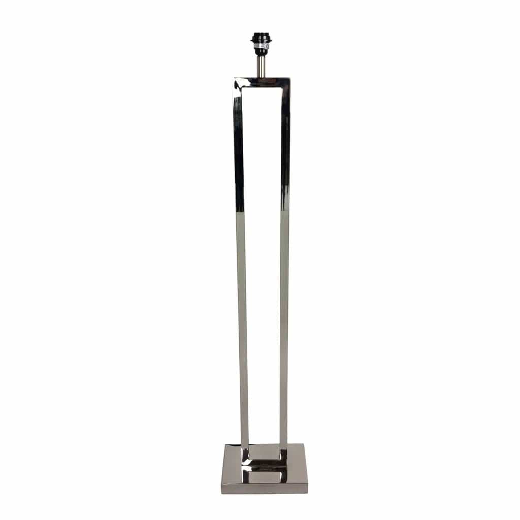 Fitzroy Polished Chrome Floor Lamp with Berlin Teal Shade