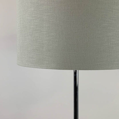 Belford Brushed Steel Floor Lamp With Choice of Shade