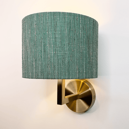 Emma Antique Brass Wall Light with Choice of Metamorphic Shade