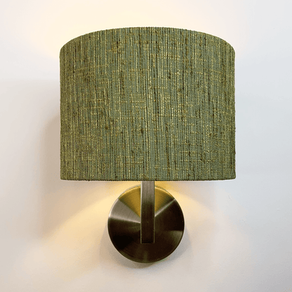 Emma Antique Brass Wall Light with Choice of Metamorphic Shade