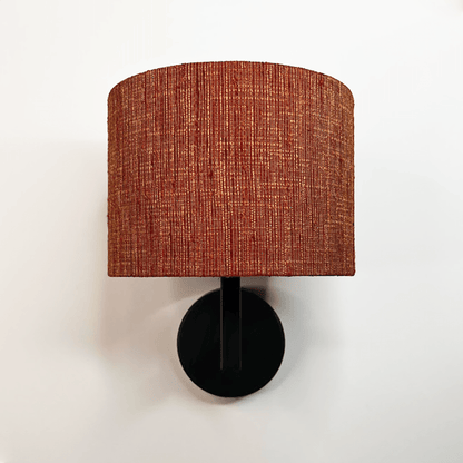 Emma Matt Black Wall Light with Choice of Metamorphic Shade