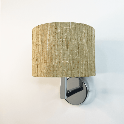 Emma Polished Chrome Wall Light with Metamorphic Shade