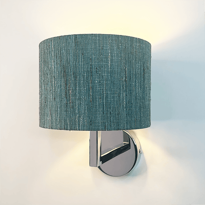 Emma Polished Chrome Wall Light with Metamorphic Shade