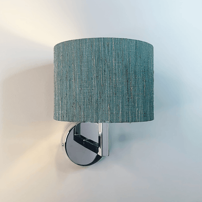 Emma Polished Chrome Wall Light with Metamorphic Shade