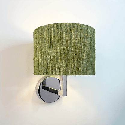 Emma Polished Chrome Wall Light with Metamorphic Shade