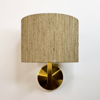 Emma Gold Wall Light with Choice of Metamorphic Shade