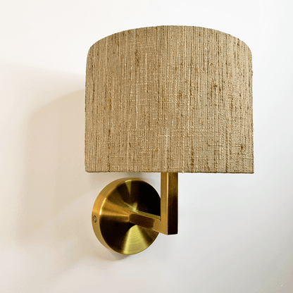 Emma Gold Wall Light with Choice of Metamorphic Shade