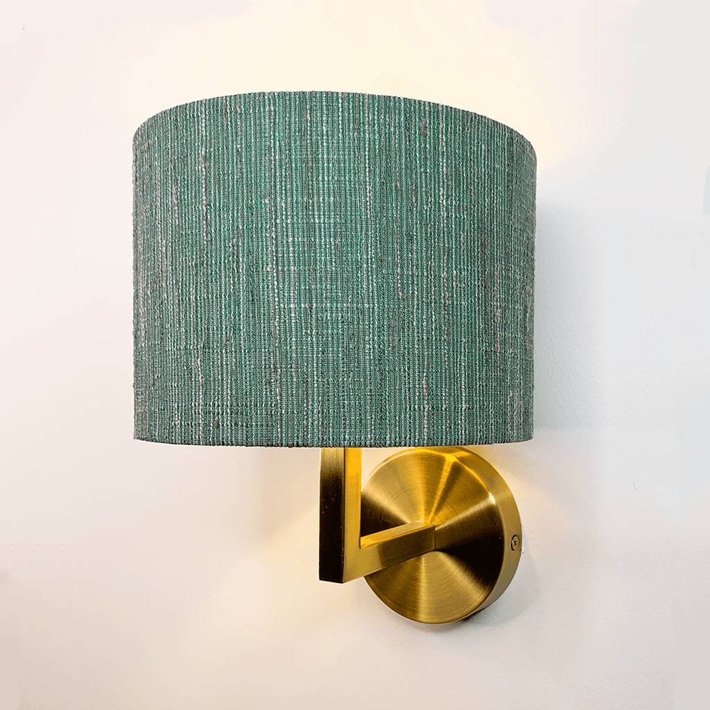 Emma Gold Wall Light with Choice of Metamorphic Shade