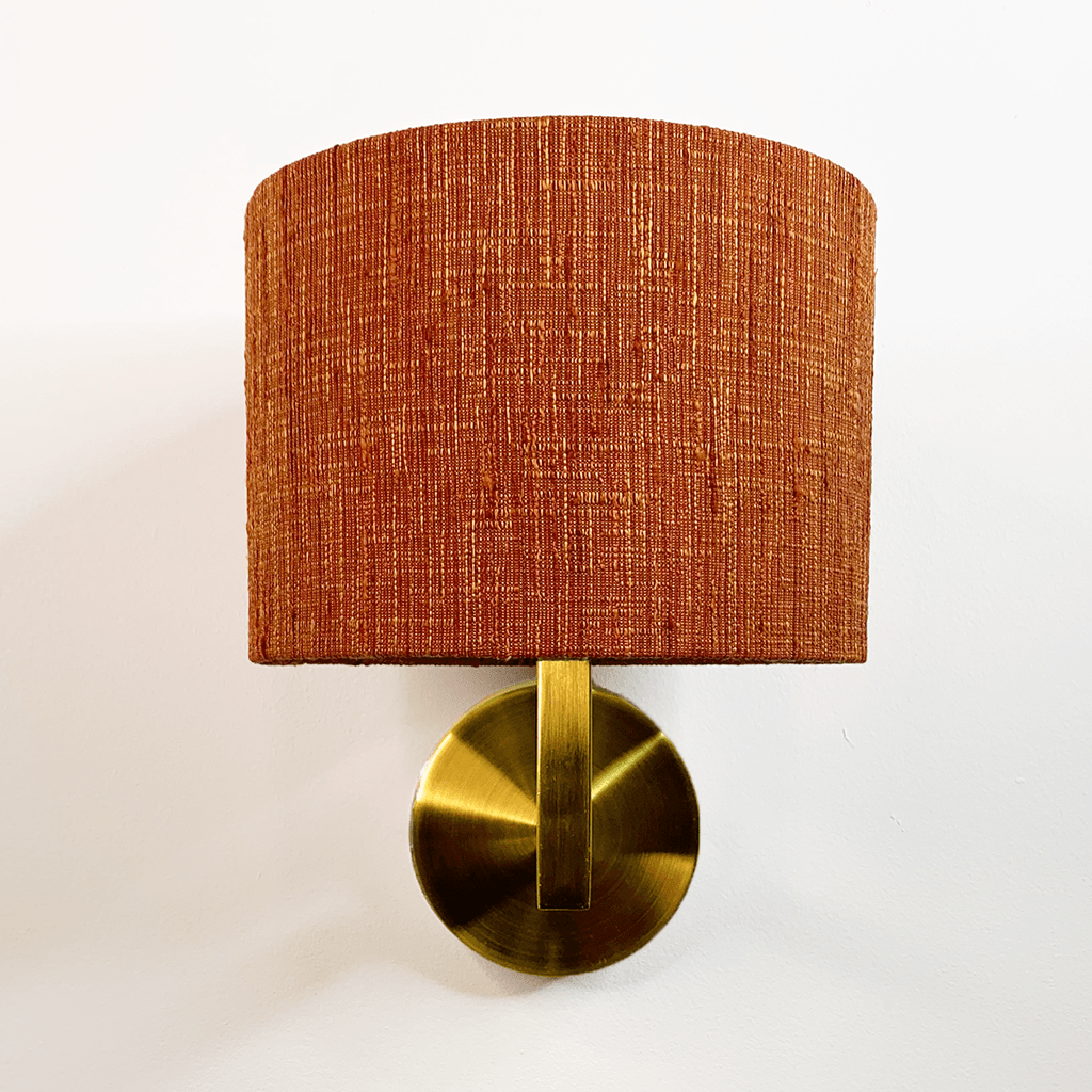 Emma Gold Wall Light with Choice of Metamorphic Shade