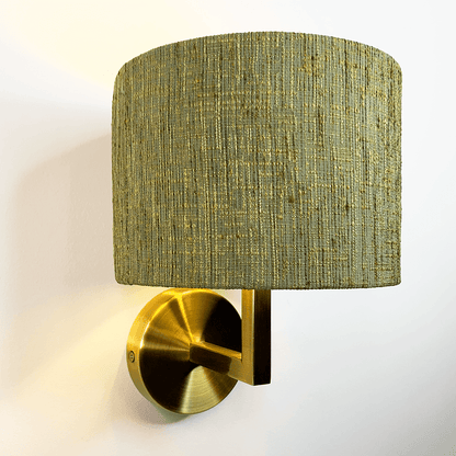 Emma Gold Wall Light with Choice of Metamorphic Shade