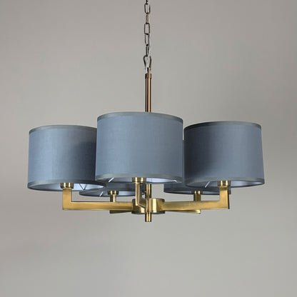 Hallburn Antique Brass 5 Light Ceiling Fitting