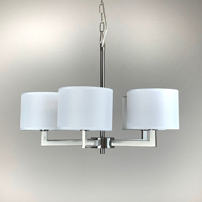 Hallburn Brushed Steel 5 Light Ceiling Fitting