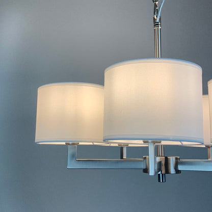 Hallburn Brushed Steel 5 Light Ceiling Fitting