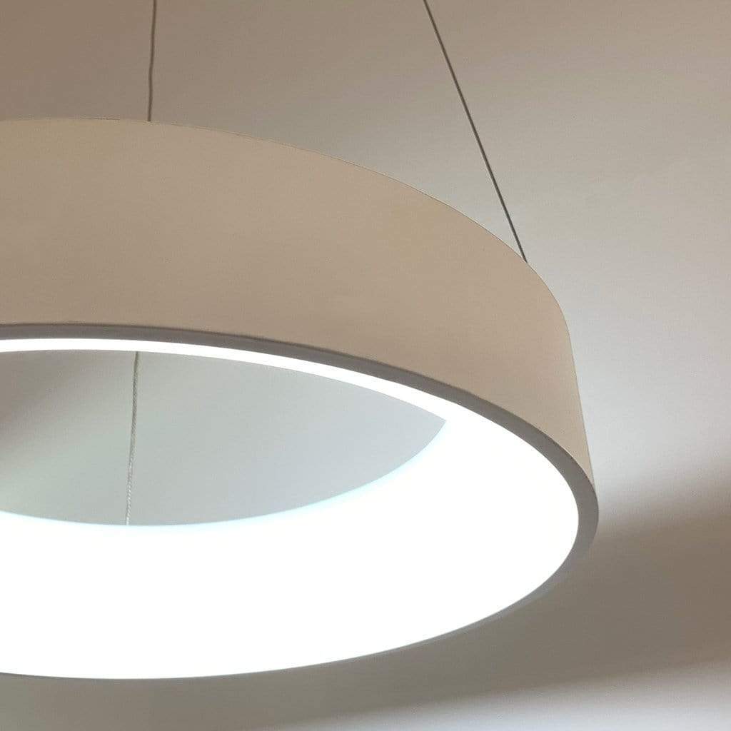 Halo 28w LED White Pendant