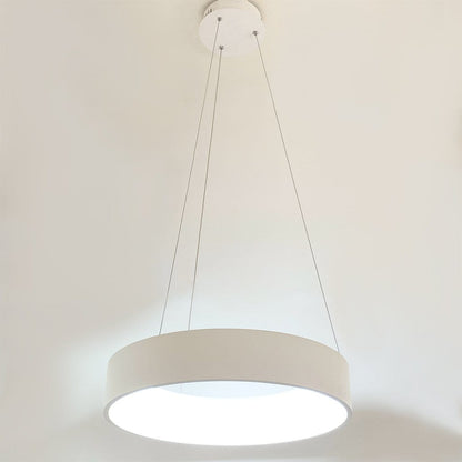 Halo 28w LED White Pendant