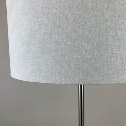 Belford Brushed Steel Floor Lamp With Choice of Shade