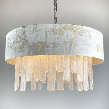 Lucerne Hand Cut Glass Ceiling Pendant & Hazel 1 Shade