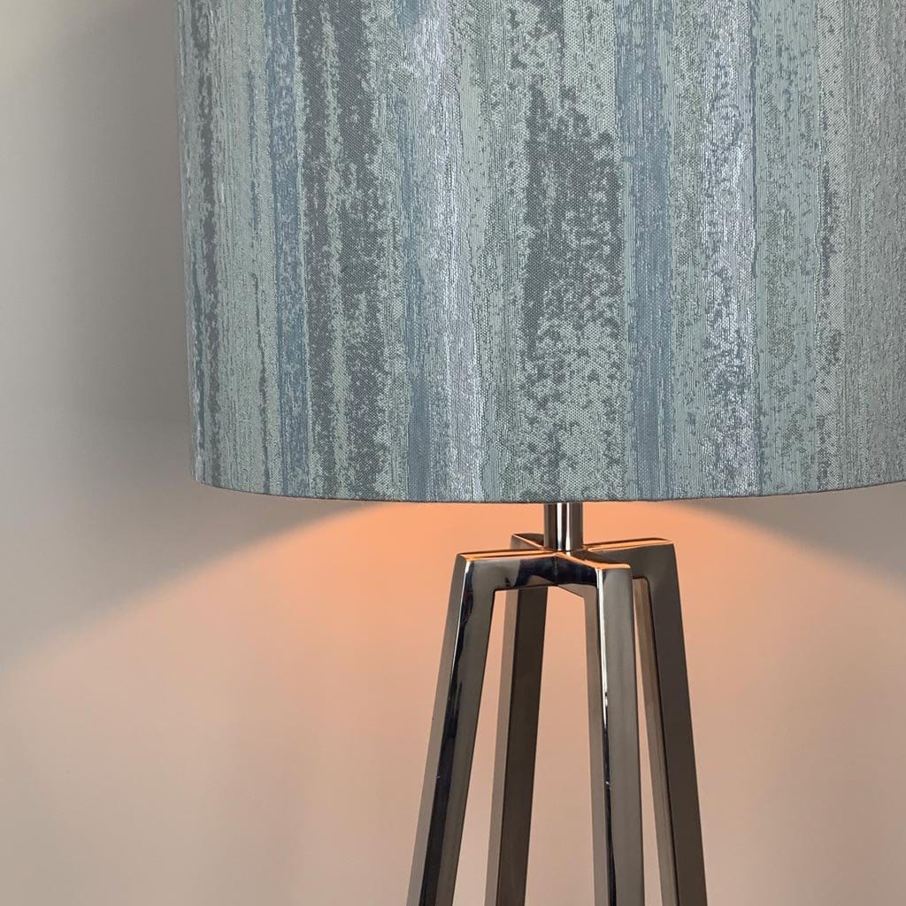 Madison Chrome Table Lamp with Choice of Bespoke Shade