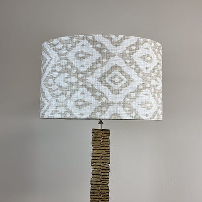 Paperbark Large Floor Lamp Opulent Gold with Choice of Rocke Bespoke Shade