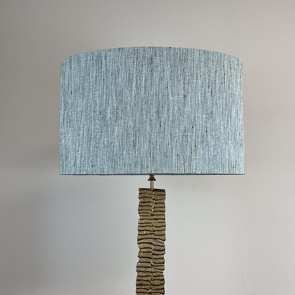 Paperbark Large Floor Lamp Opulent Gold with Choice of Rocke Bespoke Shade