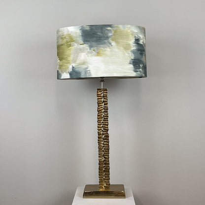 Paperbark Small Table Lamp Opulent Gold with Choice of Bespoke Shade