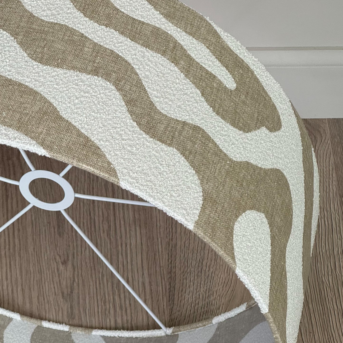 Electrified Sigrid Birch Shade with Frosted Lining