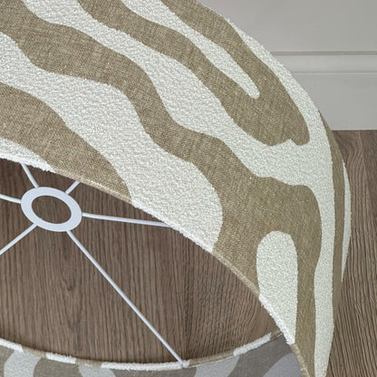 Electrified Sigrid Birch Shade with Frosted Lining