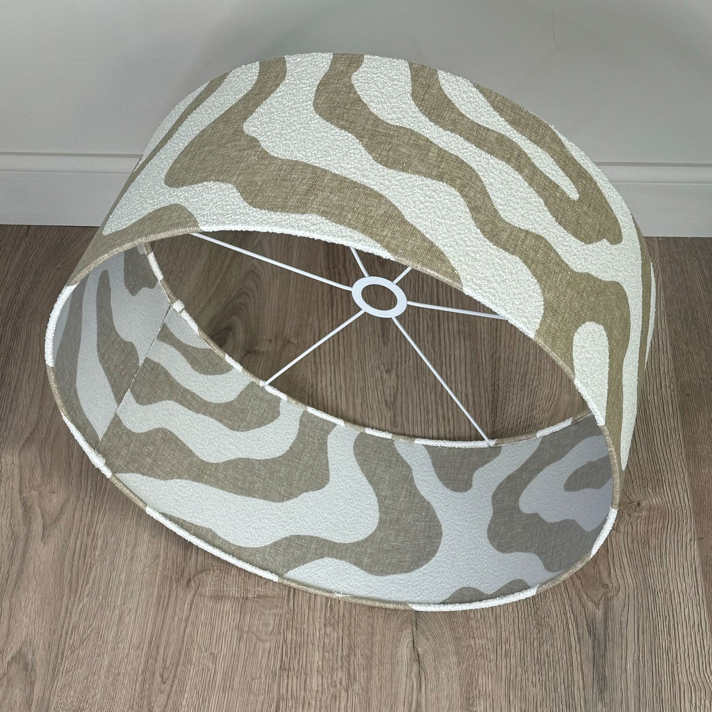 Electrified Sigrid Birch Shade with Frosted Lining